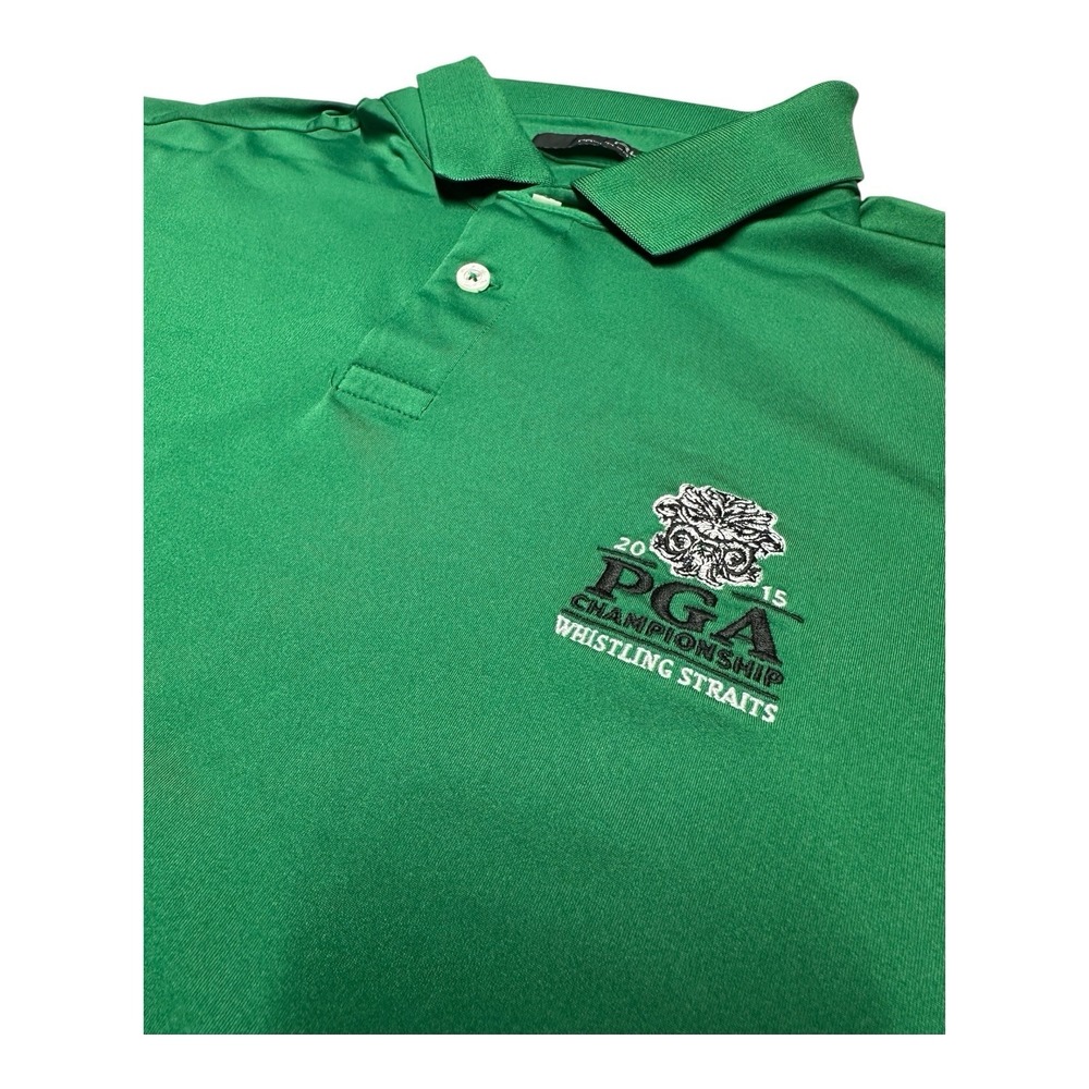 RLX Ralph Lauren Polo Shirt Mens Sz XL 2015 PGA Championship Whistling Straights